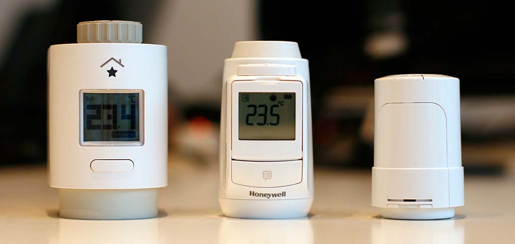 Honeywell HR92 - innogy SmartHome RST - Heatapp Drive thermostaatknop  vergelijk