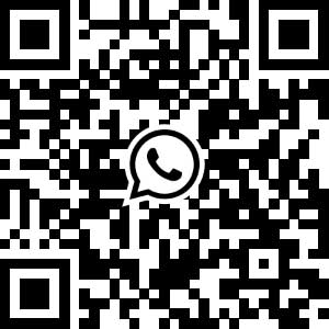 Scan de QR code om een chatgesprek met VerwarmenperKamer te starten via WhatsApp