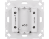 De inbouw voeding is geschikt voor de volgende Homematic IP 55 x 55 mm apparaten: Thermostaat of temperatuursensor, bewegingsmelder, draadloze drukknop tweevoud of zesvoud.