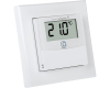 De temperatuursensor bevat geen instelwieltje. De gewenste temperatuur wordt ingesteld via de Homematic IP app.
