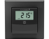 De sensor is draadloos en stuurt Homematic IP thermostaatknoppen, zoneregelaars en schakelaars voor elektrische verwarmingen aan.
