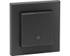 De temperatuursensor bevat geen instelwieltje en geen display. De gewenste temperatuur wordt ingesteld via de Homematic IP app.