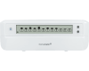 De zoneregelaar wordt geleverd inclusief netspanning aansluitkabel en montagemateriaal. De afmetingen zijn 24,2 x 8,5 x 5,2 cm.