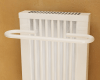 Afstand tussen de radiator en de voorzijde van de handdoekdroger: 10,0 cm. Breedte van de handdoekdroger: 50 cm