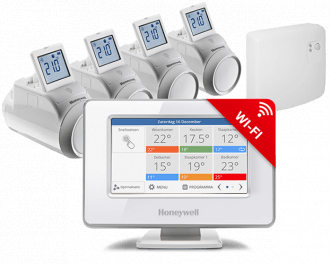 Honeywell Evohome Wi-Fi thermostaatknop aan/uit pakket ATP924G3010