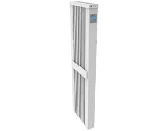 Thermify elektrische badkamer radiator 1600 watt, met ingebouwde thermostaat. Geschikt voor ruimtes tot 38 m3 in een slecht geïsoleerde woning tot bouwjaar 1975 met energielabel D of lager, of 53 m3 in een matig geïsoleerde woning tot bouwjaar 2005 met energielabel C, of 73 m3 in een goed geïsoleerd woning tot bouwjaar 2021 met energielabel B of hoger.