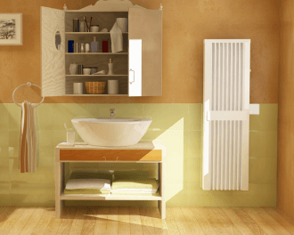 De elektrische badkamer radiator is met name geschikt voor gebruik in badkamers en vochtige ruimtes.