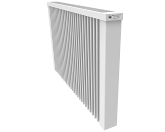 Thermify elektrische radiator 1950 watt, zonder ingebouwde thermostaat. Geschikt voor ruimtes tot 46 m3 in een slecht geïsoleerde woning tot bouwjaar 1975 met energielabel D of lager, of 65 m3 in een matig geïsoleerde woning tot bouwjaar 2005 met energielabel C, of 89 m3 in een goed geïsoleerd woning tot bouwjaar 2021 met energielabel B of hoger.