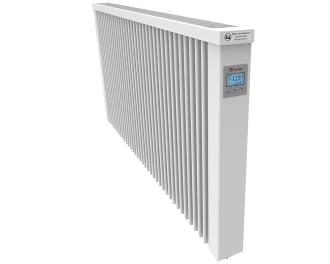 Thermify elektrische radiator 2450 watt, met ingebouwde thermostaat. Geschikt voor ruimtes tot 58 m3 in een slecht geïsoleerde woning tot bouwjaar 1975 met energielabel D of lager, of 82 m3 in een matig geïsoleerde woning tot bouwjaar 2005 met energielabel C, of 111 m3 in een goed geïsoleerd woning tot bouwjaar 2021 met energielabel B of hoger.