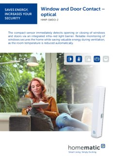 Datasheet van Homematic IP Raam- en deursensor