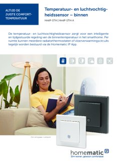 Datasheet van Homematic IP Temperatuur- en luchtvochtigheidssensor
