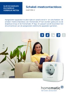 Datasheet van Homematic IP Stekkerschakelaar 3000 Watt - met energiemeter 