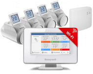 Honeywell Evohome Wi-Fi thermostaatknop aan/uit pakket ATP924G3010